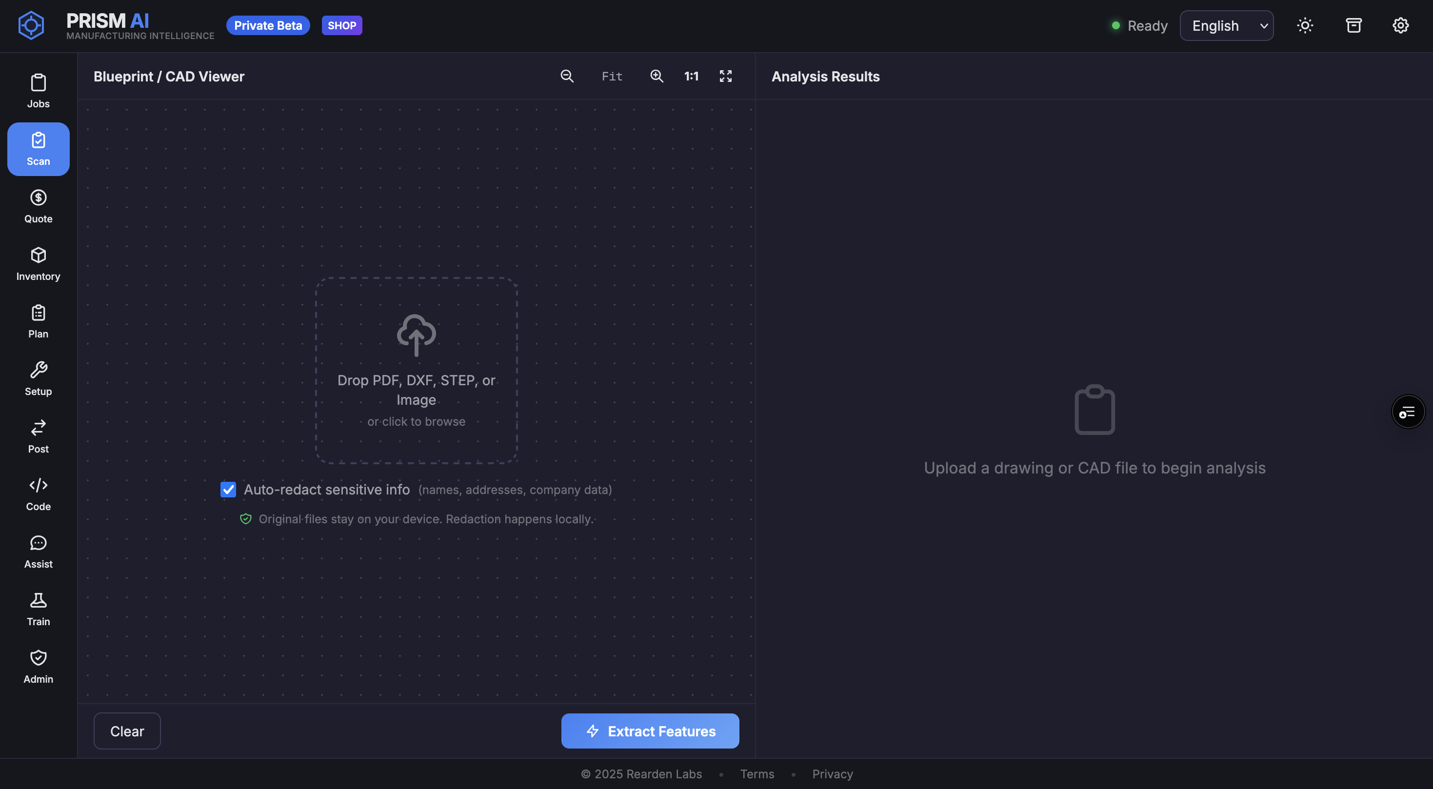 PRISM AI — Manufacturing intelligence platform